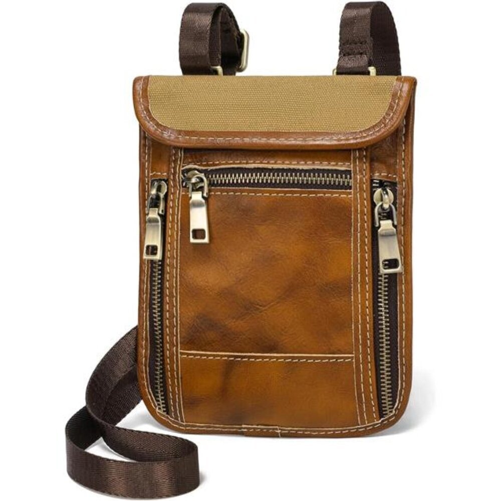 Full Grain Leather Travel Wallet Bag